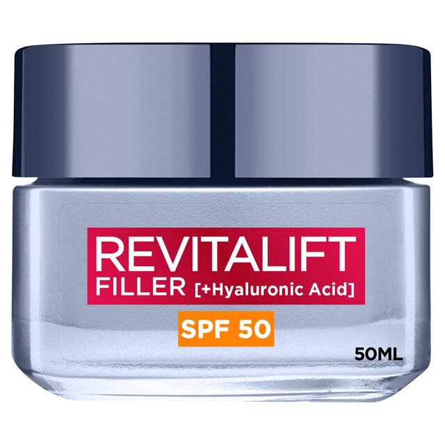 L'Oreal Paris Revitalift Filler + Hyaluronic Acid Anti Ageing SPF 50
