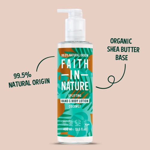 Faith in Nature Coconut Hand and Body Lotion thumbnail 3