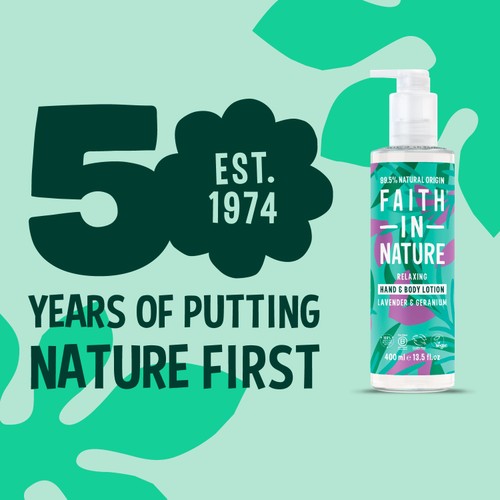 Faith in Nature Lavender & Geranium Hand and Body Lotion thumbnail 4
