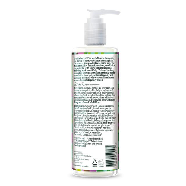 Faith in Nature Lavender & Geranium Hand and Body Lotion thumbnail 2