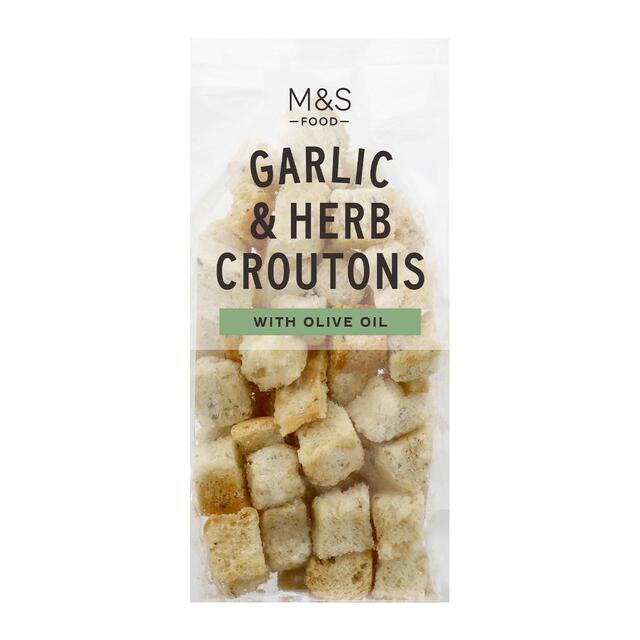 M&S Garlic & Herb Focaccia Croutons