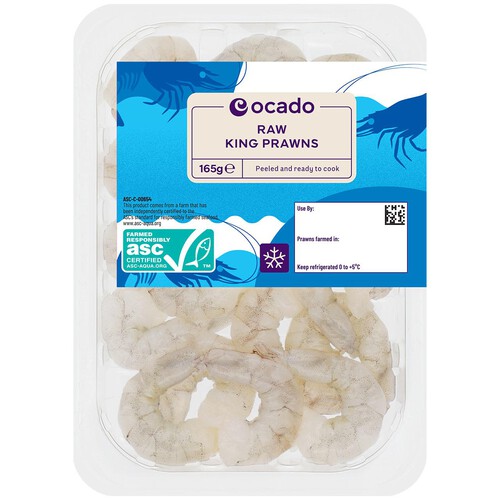 Ocado ASC Raw King Prawns thumbnail 2