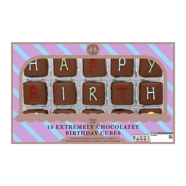 M&S Extremely Chocolatey Chocolate Party Cubes thumbnail 2