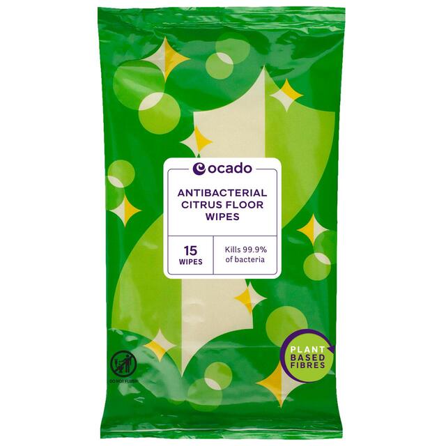 Ocado Antibacterial Citrus Floor Wipes thumbnail 2