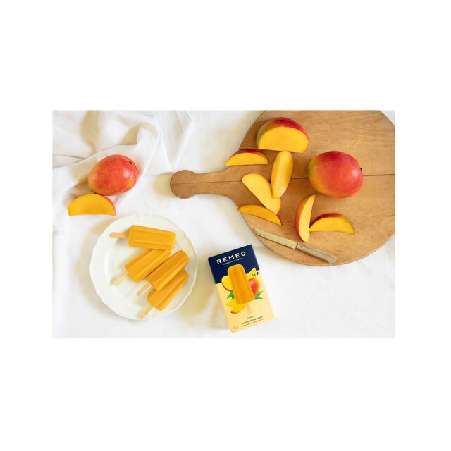 Remeo Gelato Alphonso Mango Sorbet Lolly thumbnail 3