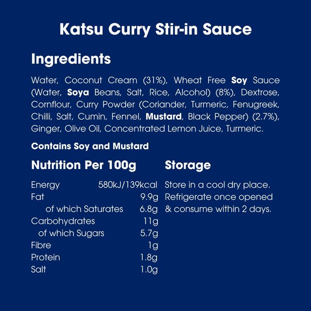 Bay's Kitchen Katsu Curry Stir-in Sauce thumbnail 4