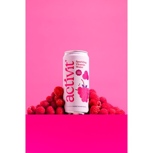 Activit Sparkling Vitamin Water Blackcurrant & Raspberry thumbnail 2