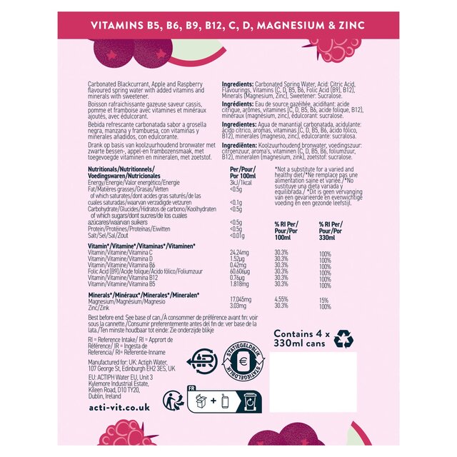 ACTI-VIT Multipack Blackcurrant Apple thumbnail 5