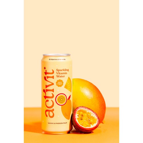 Activit Sparkling Vitamin Water Mango & Passionfruit thumbnail 3