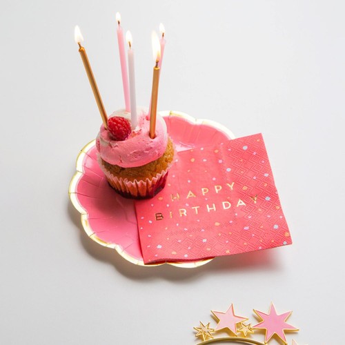 Talking Tables Gold, White & Pink Candles thumbnail 4