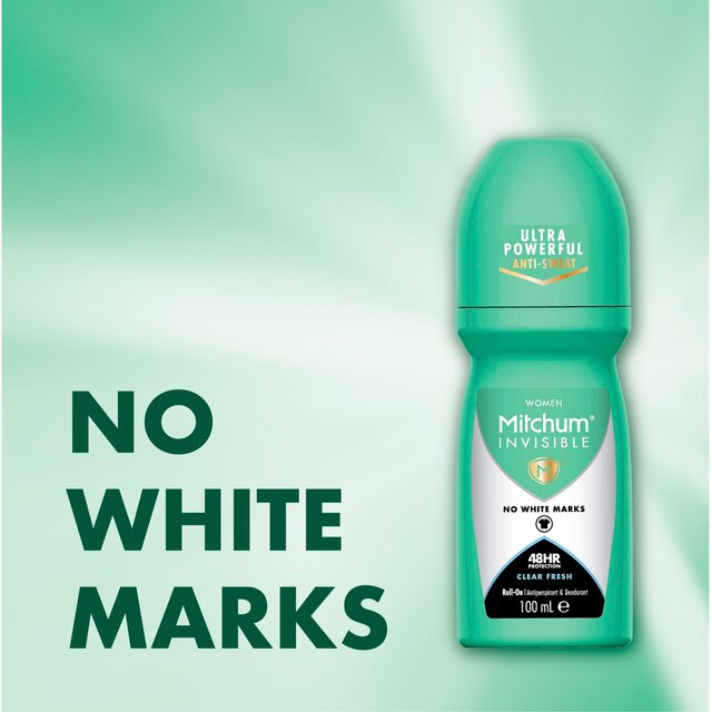 Mitchum Invisible Clear Fresh Roll On thumbnail 5