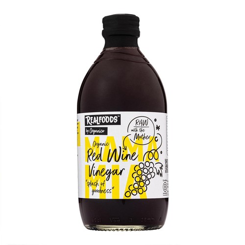Realfoods by Organic Organic Red Wine Vinegar with the mother
