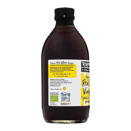 Realfoods Organic Raw Red Wine Vinegar thumbnail 3
