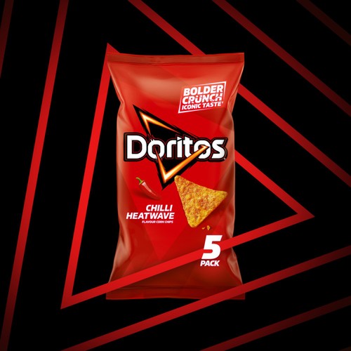 Doritos Chilli Heatwave Tortilla Chips Multipack Crisps thumbnail 5
