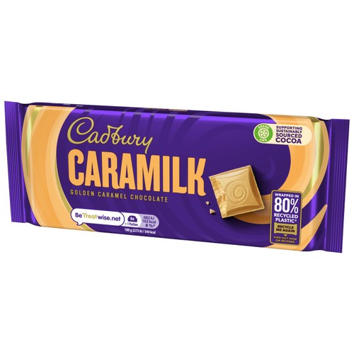 Cadbury Caramilk Chocolate Bar thumbnail 2