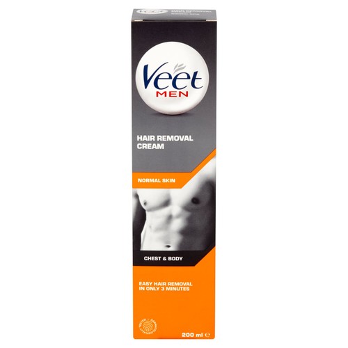 Veet Men Hair Removal Cream Chest & Body Normal Skin