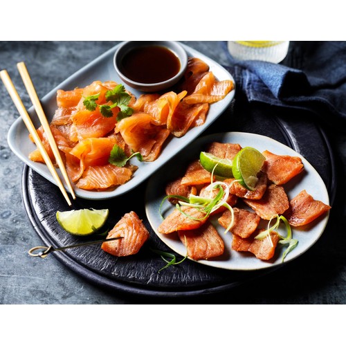 M&S 2 Scottish Honey Roast Hot Smoked Salmon thumbnail 3