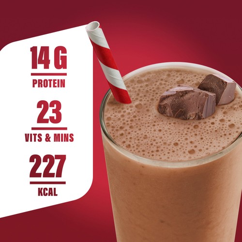 SlimFast Chocolate Meal Shake Powder 10 Meals  thumbnail 4