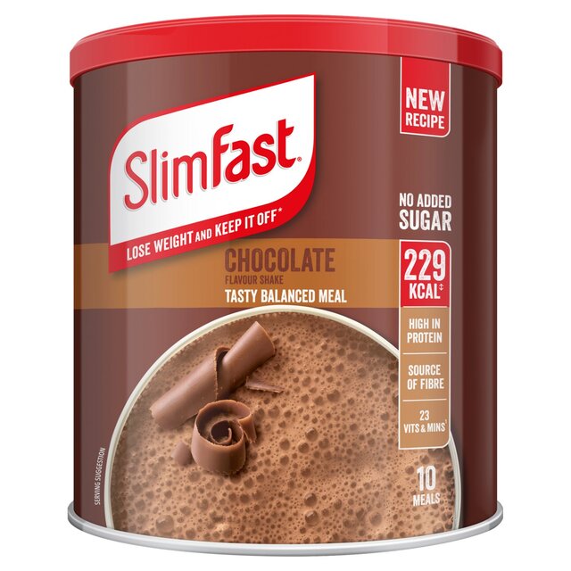 SlimFast Chocolate Meal Shake Powder 10 Meals