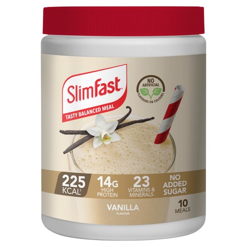 SlimFast Vanilla Meal Shake Powder 10 Meals