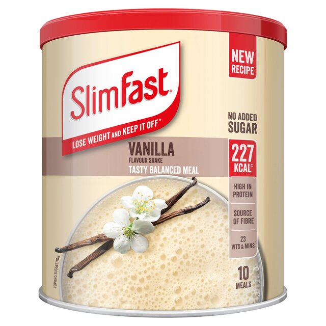 SlimFast Vanilla Meal Shake Powder 10 Meals