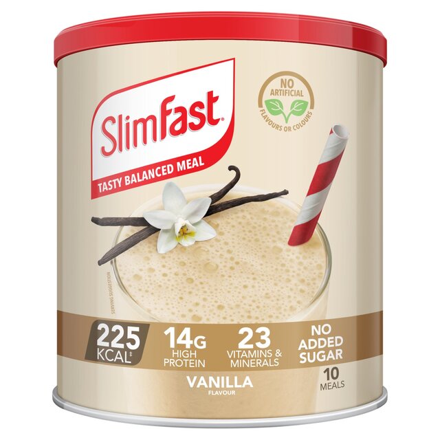 SlimFast Vanilla Meal Shake Powder 10 Meals thumbnail 2