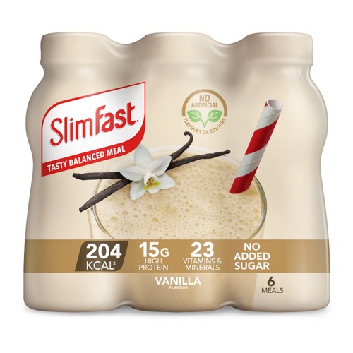 SlimFast Vanilla Milkshake Multipack thumbnail 2