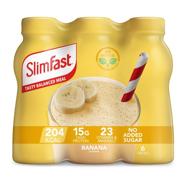 SlimFast Banana Milkshake Multipack thumbnail 2