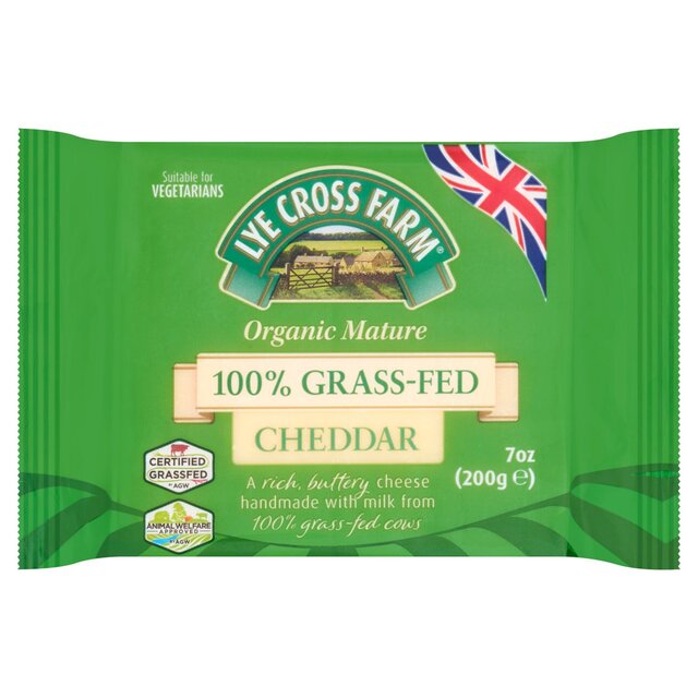 Organic Grass-Fed Mature Cheddar