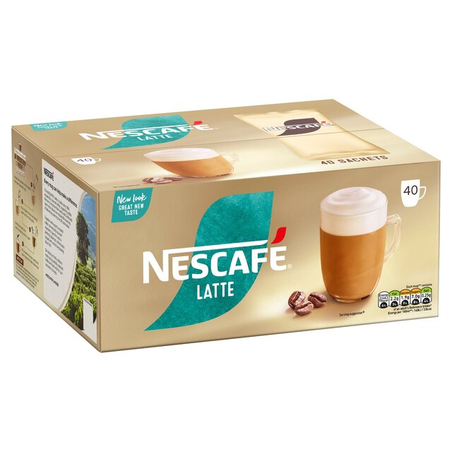 NESCAFE Latte Instant Coffee 40 Sachets thumbnail 4