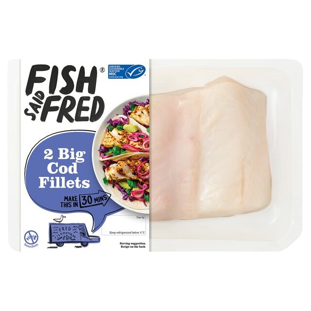 Fish Said Fred MSC Big Cod Fillets