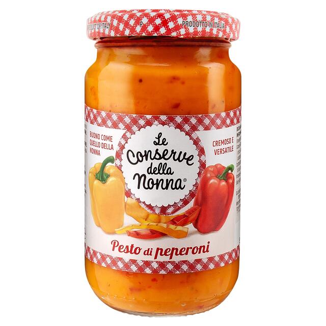 Le Conserve Della Nonna Sweet Grilled Peppers Pesto
