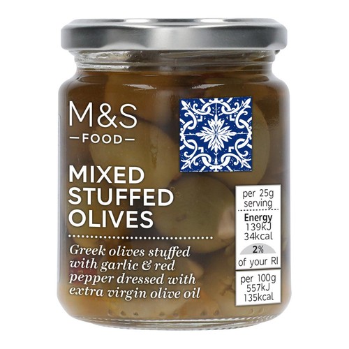 M&S Mixed Stuffed Olives thumbnail 2