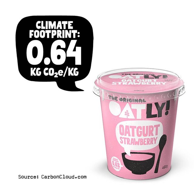 Oatly Oatgurt Strawberry thumbnail 4