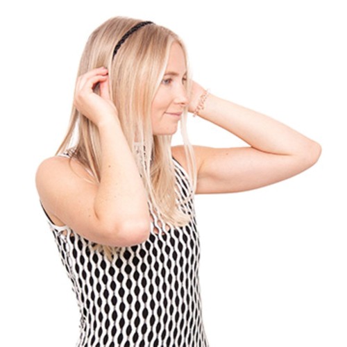 Invisibobble HAIRHALO Adjustable Headband True Dark Sparkle thumbnail 2