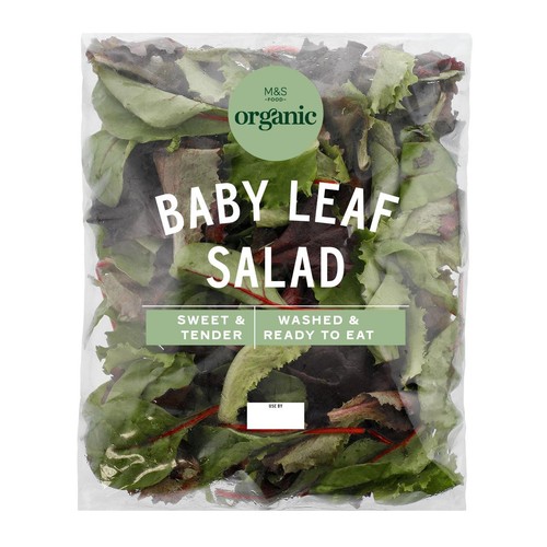 M&S Organic Baby Leaf Salad thumbnail 2