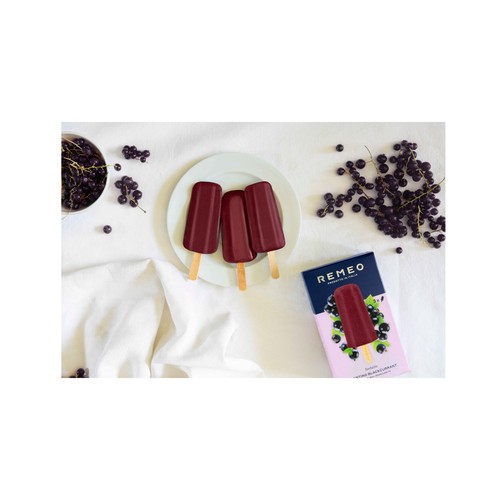 Remeo Gelato Trentino Blackcurrant Sorbet Lolly thumbnail 3