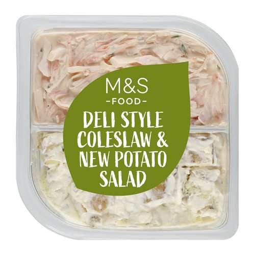 M&S Deli Style Coleslaw & Potato Salad