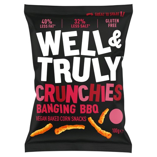 Well&Truly Crunchies Banging BBQ Share Bag