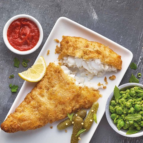 M&S 4 Battered Cod Fillets Frozen thumbnail 4