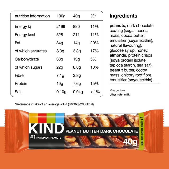 KIND Peanut Butter & Dark Chocolate Snack Bars Multipack thumbnail 5