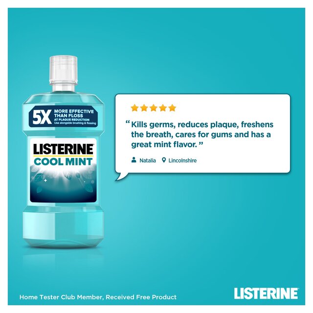 Listerine Essentials Cool Mint Mouthwash thumbnail 4