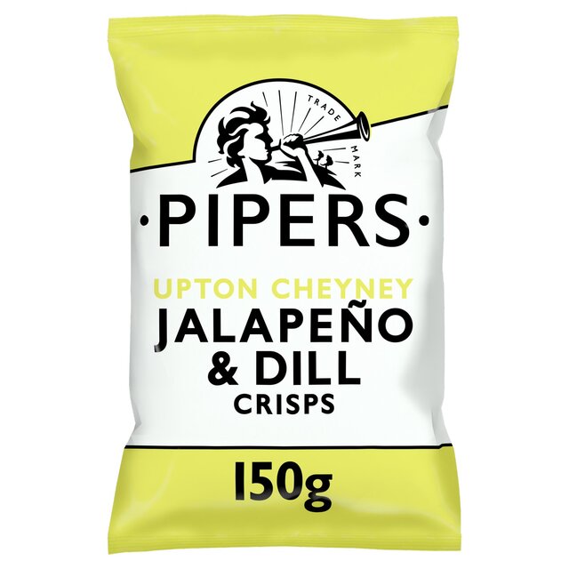 Pipers Upton Cheyney Jalapeno & Dill Sharing Bag Crisps