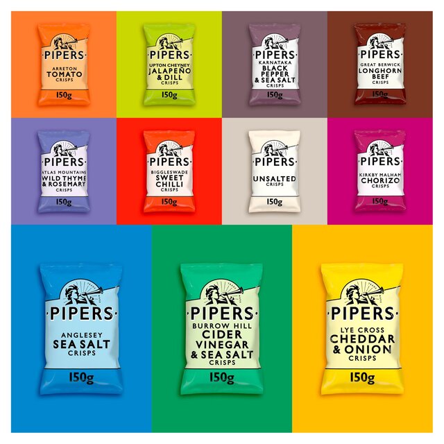 Pipers Upton Cheyney Jalapeno & Dill Sharing Bag Crisps thumbnail 4
