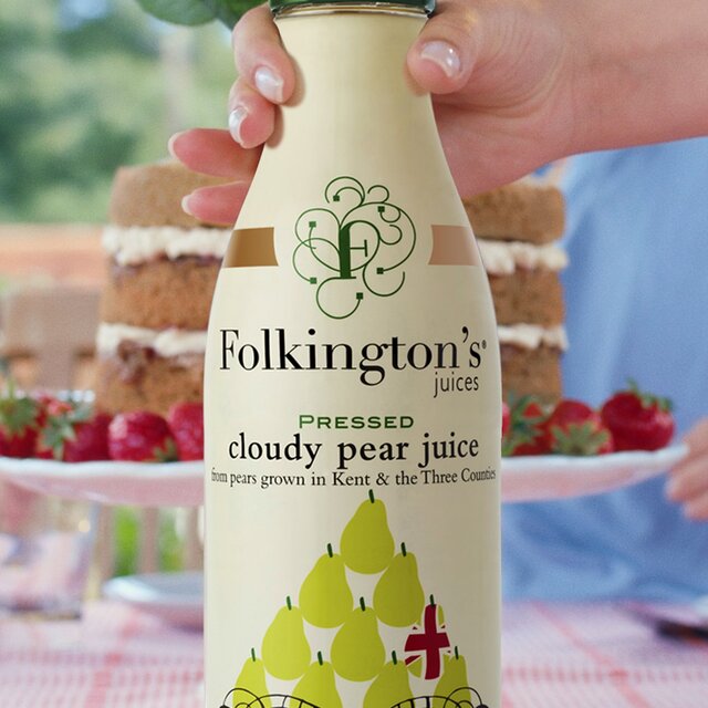 Folkington's Cloudy Pear Juice thumbnail 2