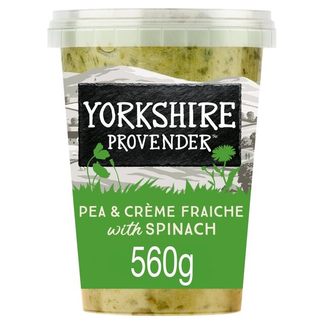 Yorkshire Provender Pea & Creme Fraiche With Spinach