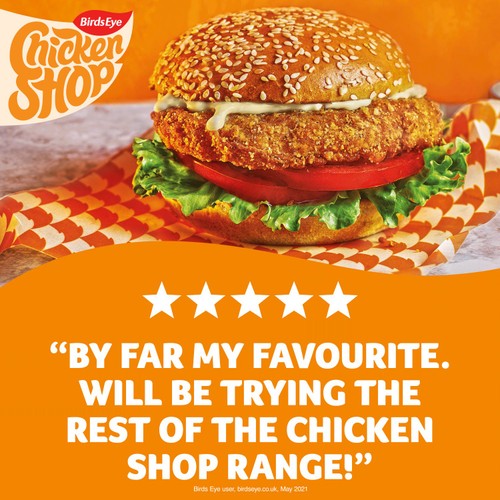 Birds Eye Chicken Shop Ultimate Fillet Burgers thumbnail 4
