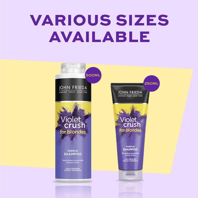 John Frieda Sheer Blonde Correcting Purple Shampoo thumbnail 3