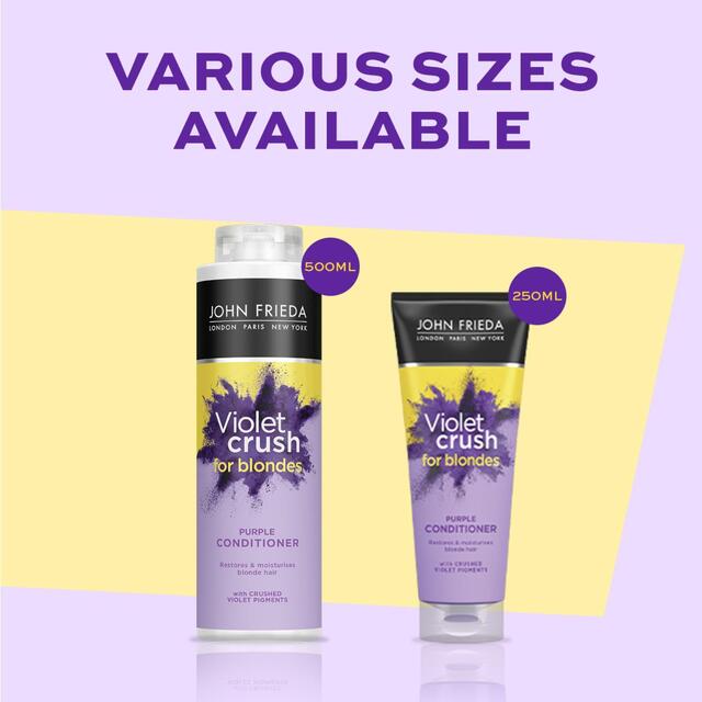 John Frieda Sheer Blonde Correcting Purple Conditioner thumbnail 3