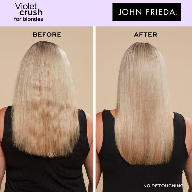 John Frieda Sheer Blonde Correcting Purple Shampoo & Conditioner Twin Pack thumbnail 5